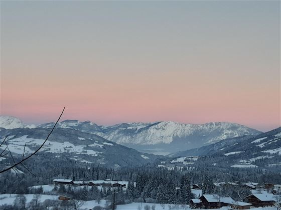 Ausblick vom Balkon
