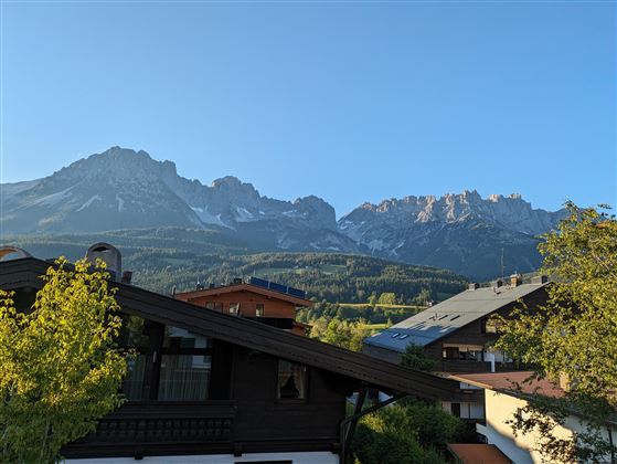 Ausblick zum Wilden Kaiser
