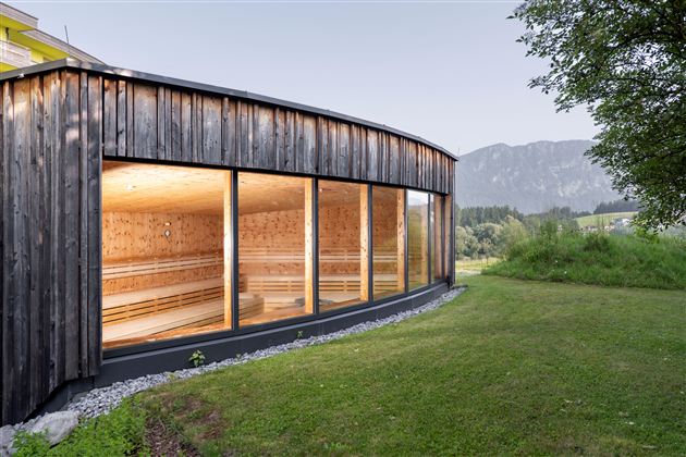 Außenansicht AUßensauna