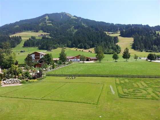 Aussicht auf den Hausberg