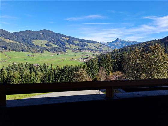 Aussicht aufs Kitzbüheler Horn