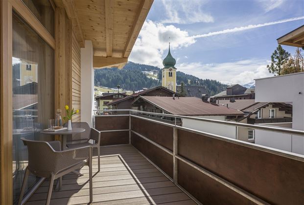 Aussicht Doppelzimmer Superior 220 Balkon