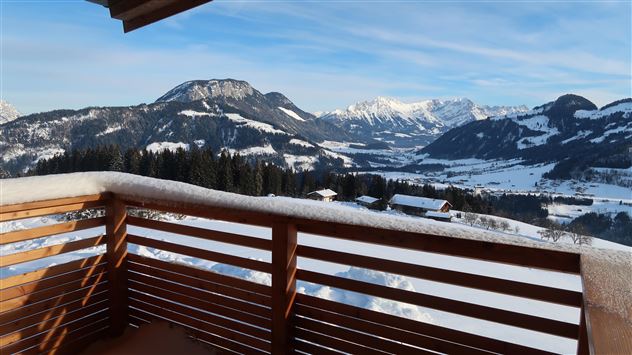 Aussicht vom Balkon