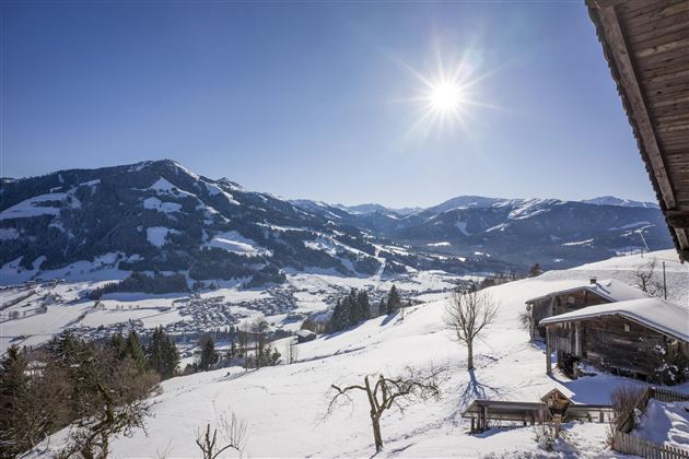 Aussicht Westendorf Winter