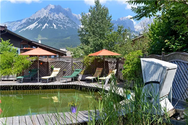 Aussicht Wilder Kaiser