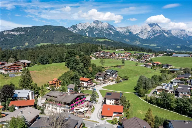 Aussicht Wilder Kaiser