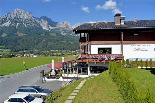 Aussicht Wilder Kaiser