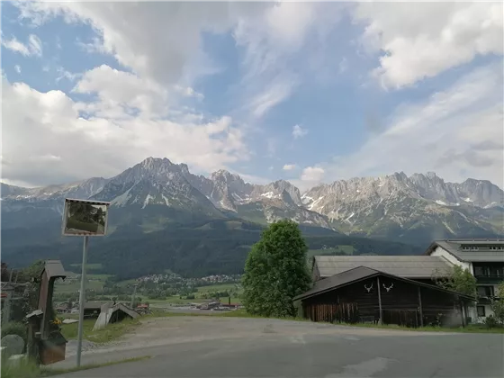 Aussicht zum Wilder Kaiser / View to Wilder Kaiser