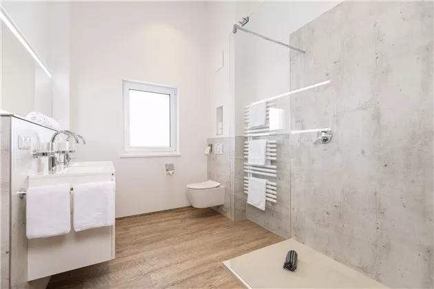 Badezimmer Appartement Alpentraum