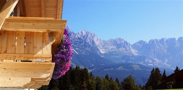 Balkon mit Aussicht
