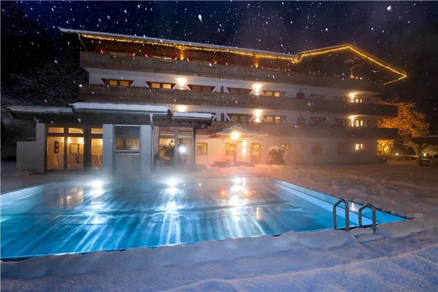 heated outdoor pool