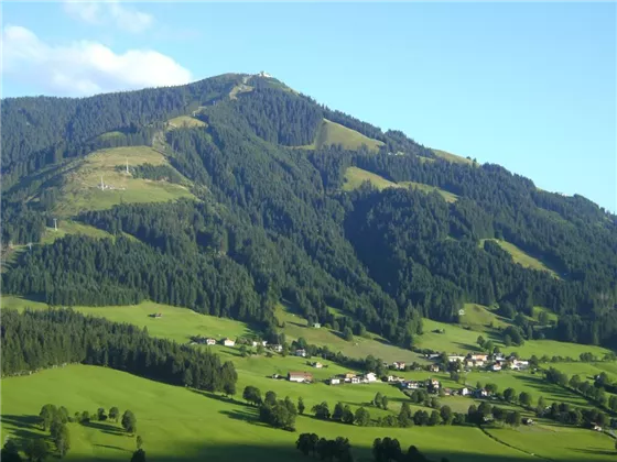 Blick auf die Choralm