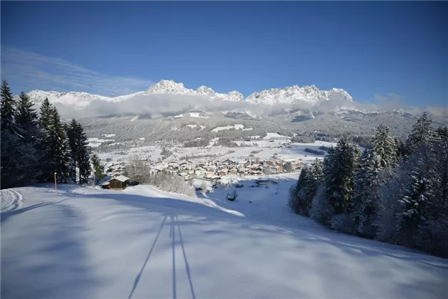 Blick auf Haus Franzl