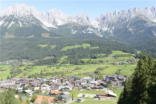 Blick auf Haus Franzl