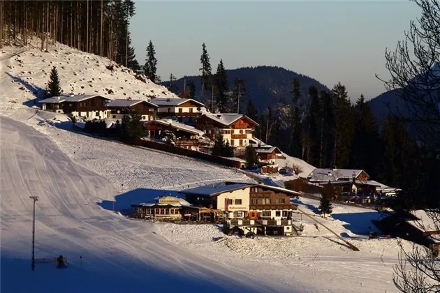 Blick auf Salvenbergsiedlung