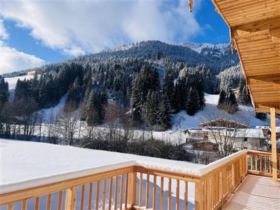 View towards the southwest