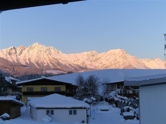 Blick vom Balkon