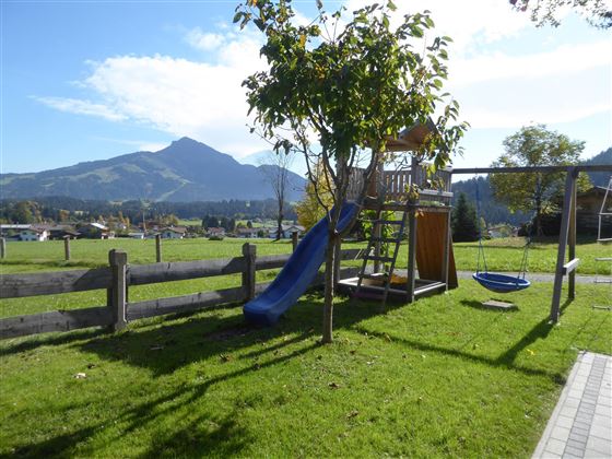 Blick zum Kitzbühler Horn