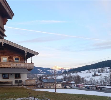 Blick zum Kitzbühler Horn