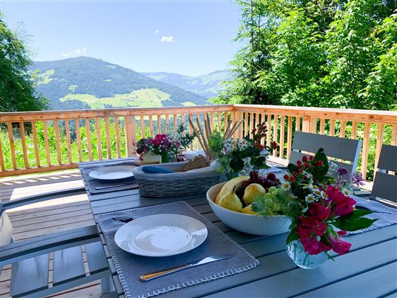 Brotzeittisch Sommer