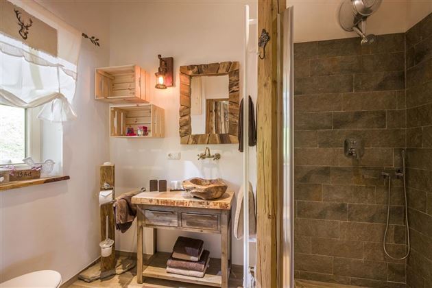 Chalet Alpenblick Badezimmer 1