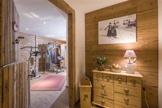Chalet Alpenblick Vorraum unteres Stockwerk