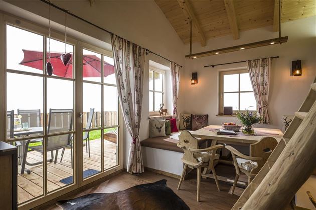 Chalet Alpenblick Wohn - Essbereich