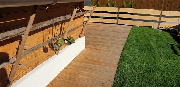 Chalet Hüttenzauber Terrasse