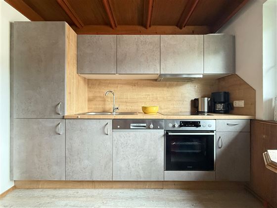 Die Küche im Appartement Wilder Kaiser