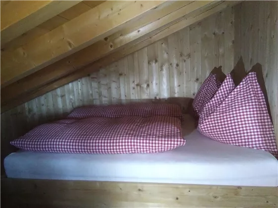 Doppelbett Dachmansarde