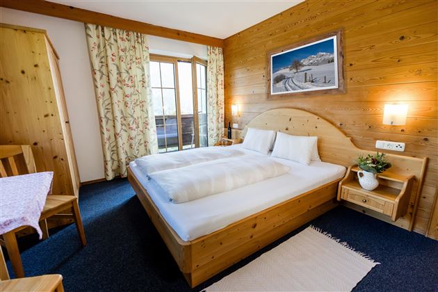 Doppelzimmer mit Blick auf den Hartkaiser - Süden