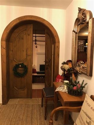 Eingangstür Appartement Weihnachten