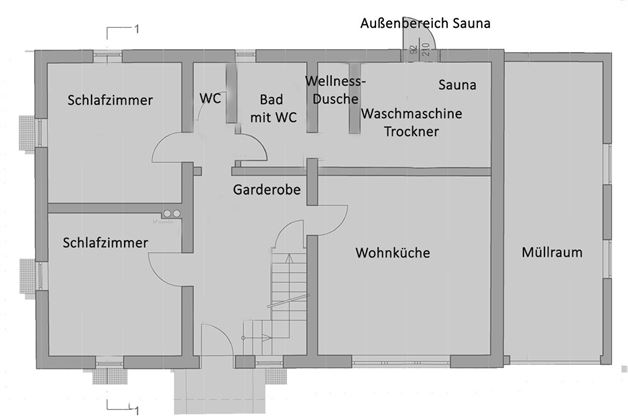 Erdgeschoss Plan