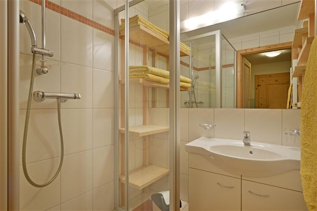 Ferienwohnung Badezimmer