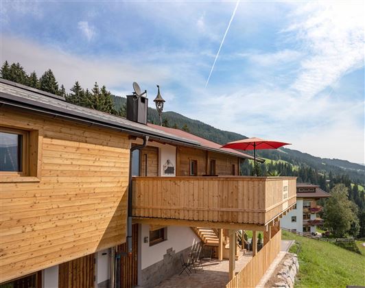 Ferienwohnung Bergwelt Aussenansicht