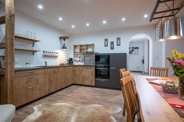 Ferienwohnung_Bergwelt Küche