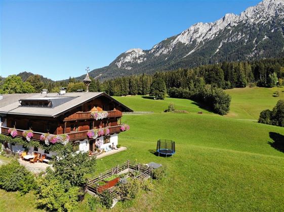 Apartment with Wilder Kaiser mountain view