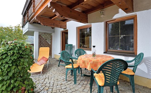 Ferienwohnung Sonnenschein Thiersee Terrasse