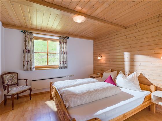 Flecklhütte Schlafzimmer 2