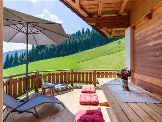 Flecklhütte Terrasse 1
