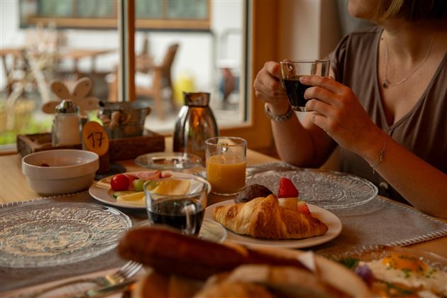 Breakfast at Gartenhotel Flora