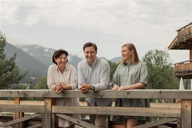 Gastgeberfamilie Barbara Winkler, Michael Landling