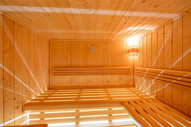 Großmutters Haus - Sauna Innenraum