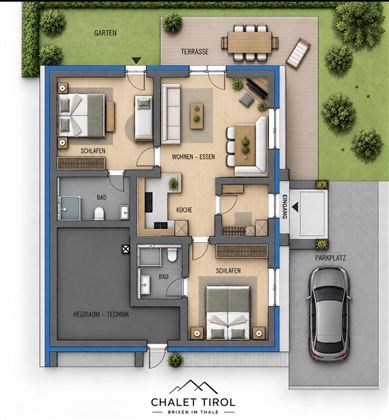 Grundrissplan Wohnung