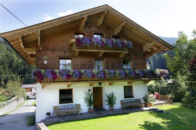 Haus Ansicht Sommer