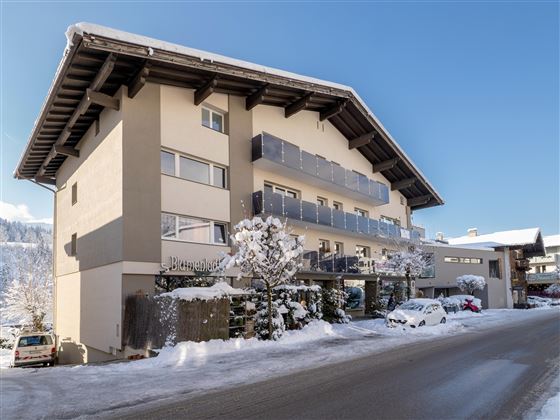Haus außen Winter