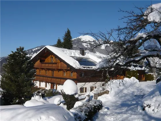 Haus Oberpriel im Winter