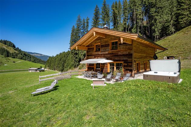 Chalet Heualm mit Whirlpool - Kelchsau / Kitzbüheler Alpen