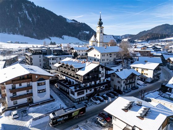 Hotel Eggerwirt Winter Ansicht