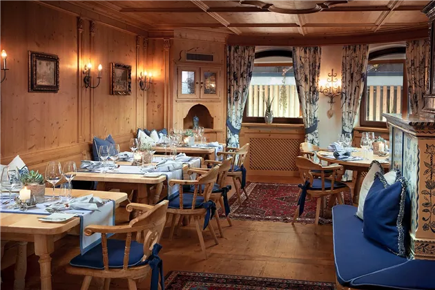 Hotel Kaiserhof Ellmau Restaurant Zirbenstube